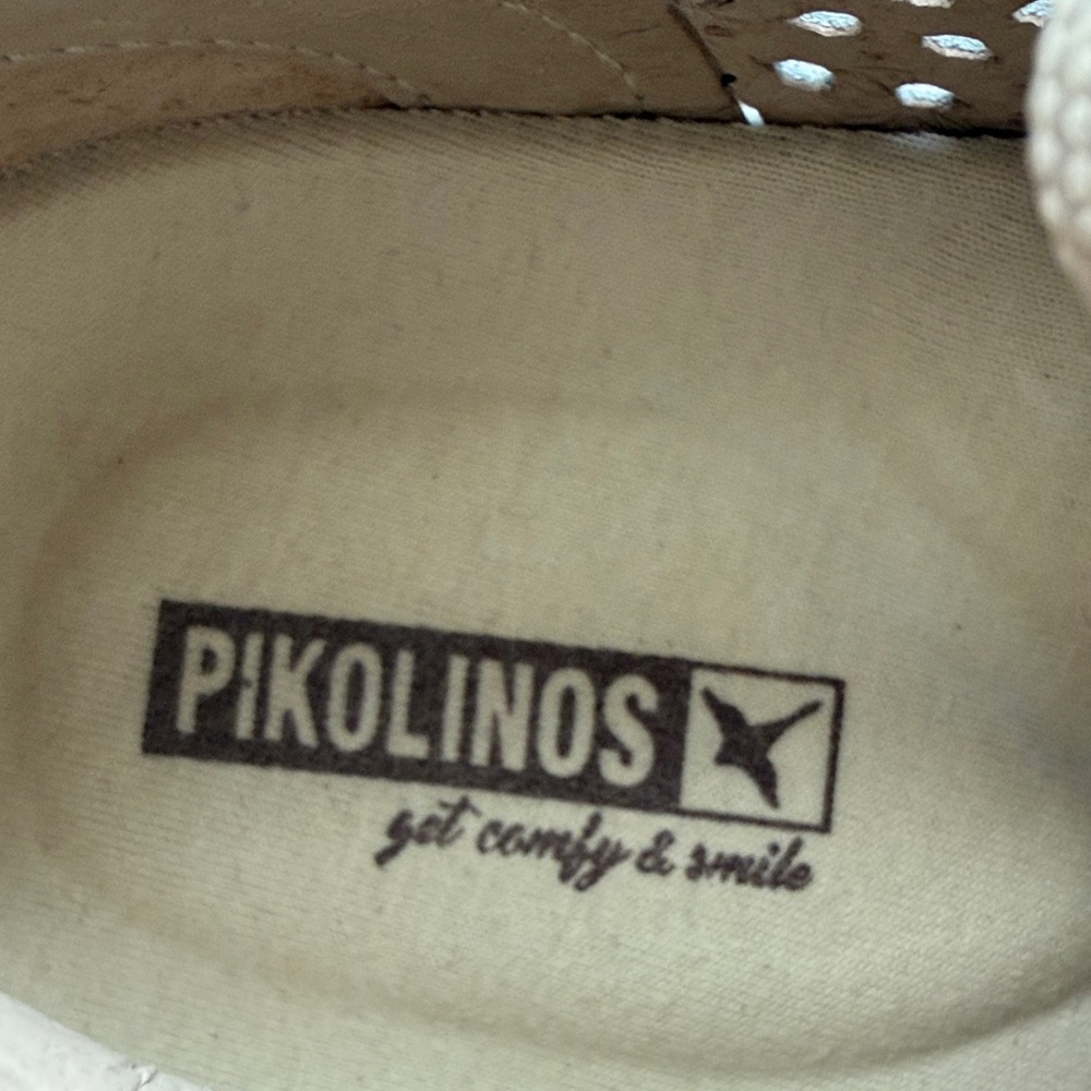 PIKOLINOS Cream and Pink Women's Sneakers - Picture 6 of 16